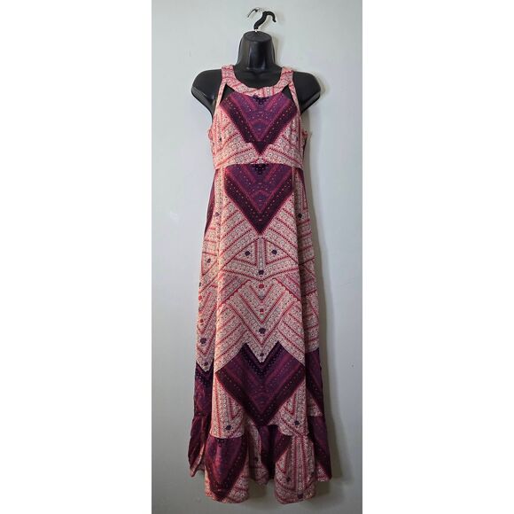 Free People Dress You Made My Day Dress Size 4 Boho Maxi - Picture 1 of 5